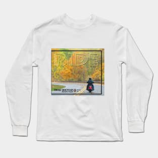 Motorcycles and Autumn Long Sleeve T-Shirt